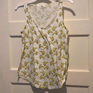 NWOT Lucky Brand Conversational Tank Top